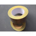 Brown PTFE coated fabric tape with adhesive